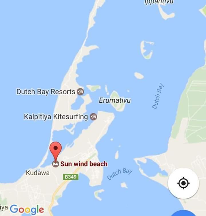 Sun Wind Beach Kalpitiya Kite Resort Exterior foto
